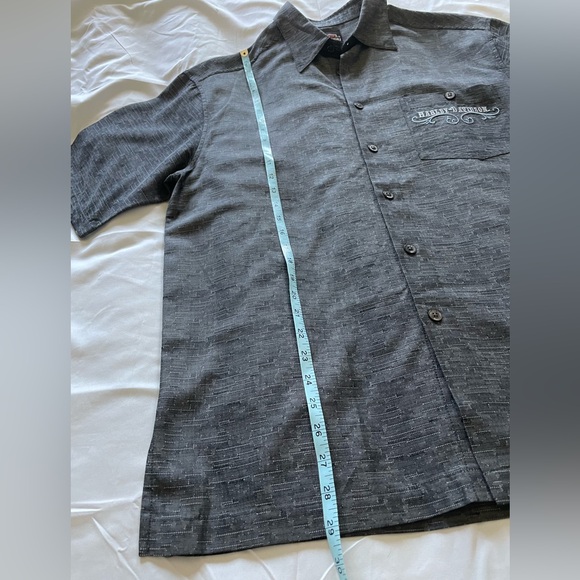 Harley Davidson Button Down Short Sleeve Shirt - Picture 11 of 14